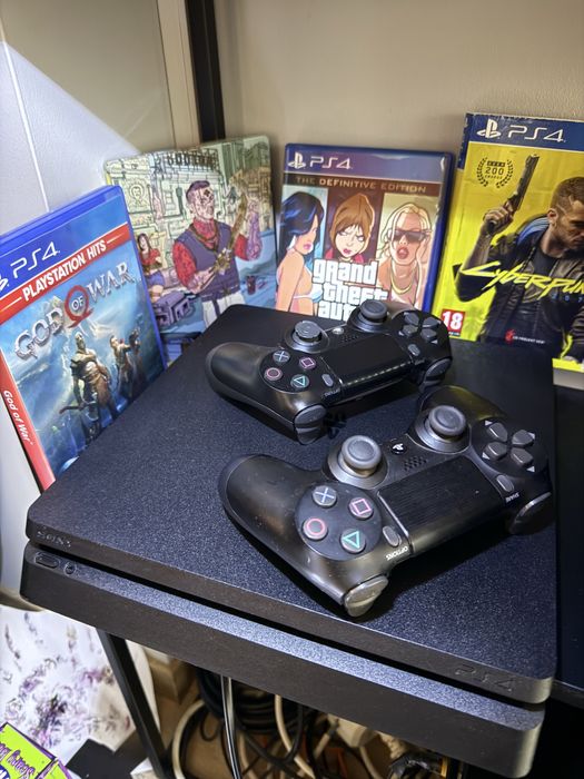 Приставка PS4 Sony PlayStation 4 Slim 500gb + подарунки!