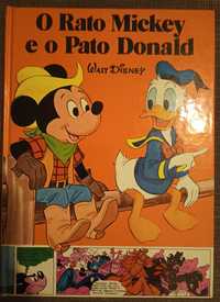 Walt Disney-O Rato Mickey e o Pato Donald-Livro de Coleção.