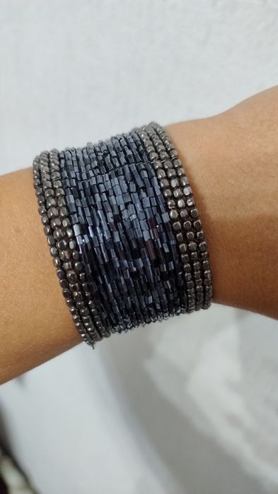 Браслет гибкий, б/у, бижутерия