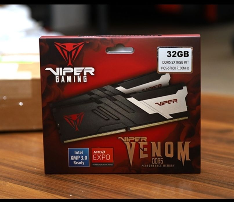 DDR5-7000MHz/32Gb/Оперативна пам'ять Venom kingston,good,gskil,corsair