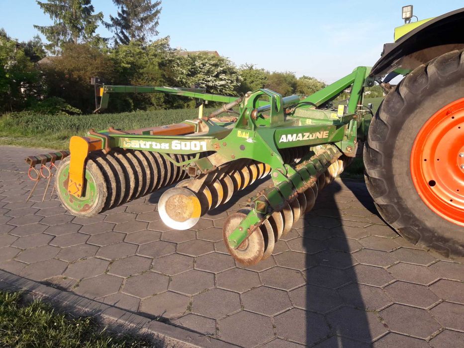 Amazone Catros 5001 brona talerzowa, talerzówka 5 metrów