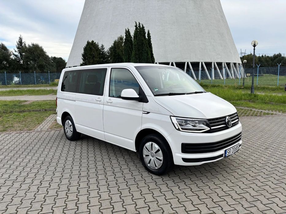 Volkswagen Transporter VW T6 • 8-osobowy • LED • Tempomat • Po dużym serwisie!