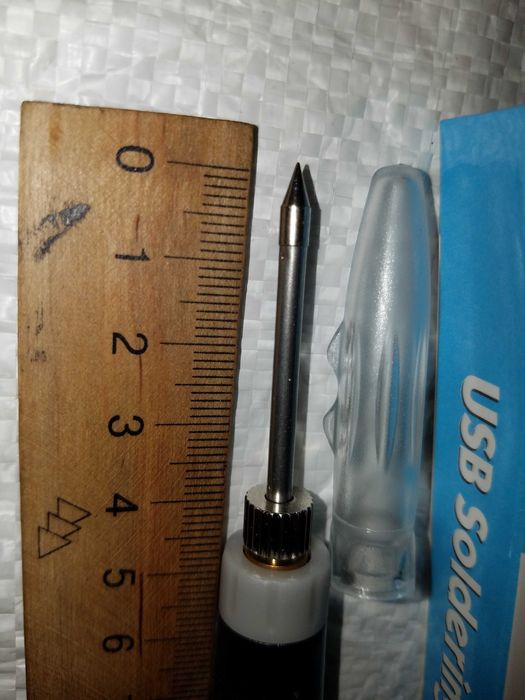 USB паяльник від павербанки 5В 8 Вт змінне жало