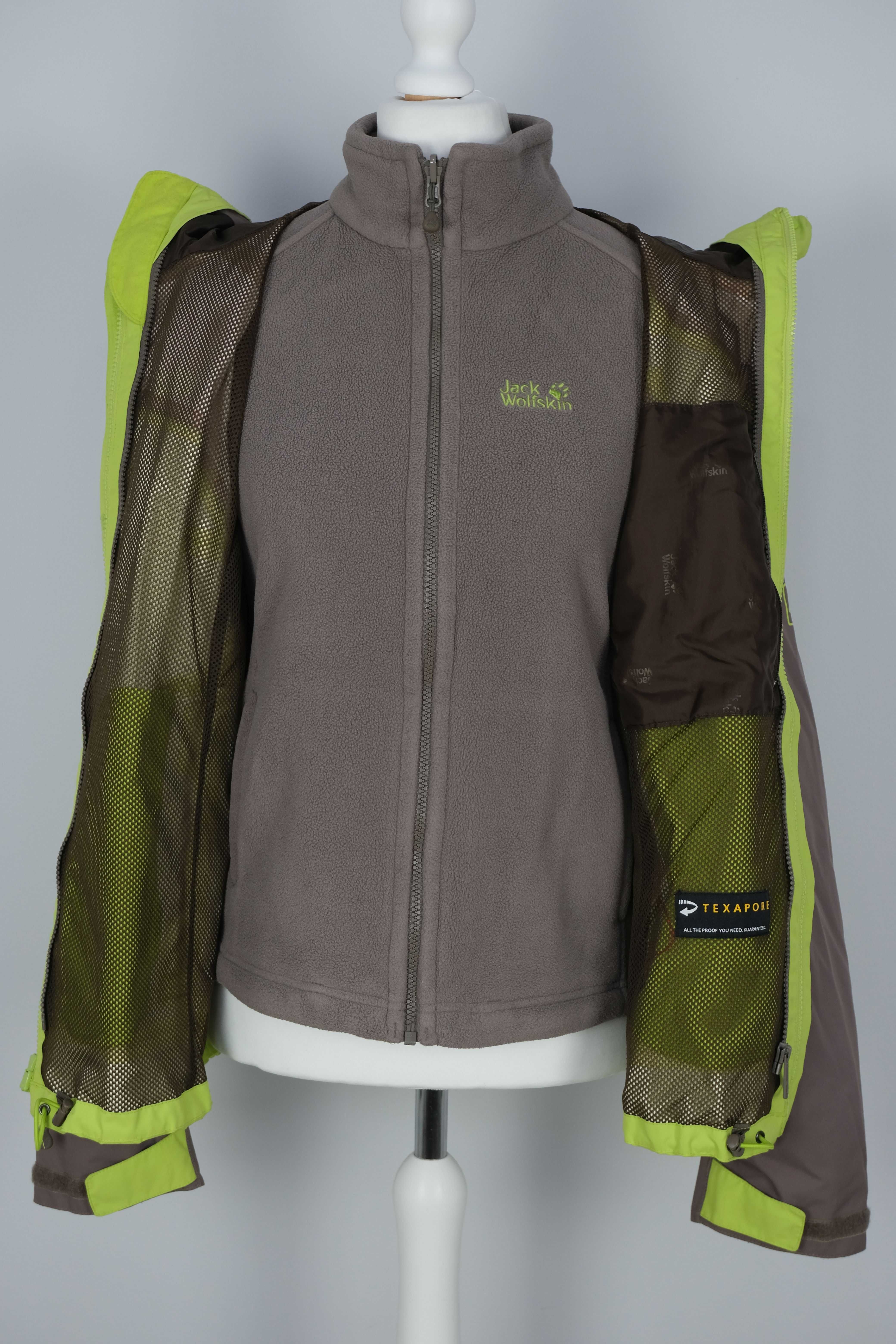 Jack Wolfskin 3w1 nanuk texapore, r.XL BDB+