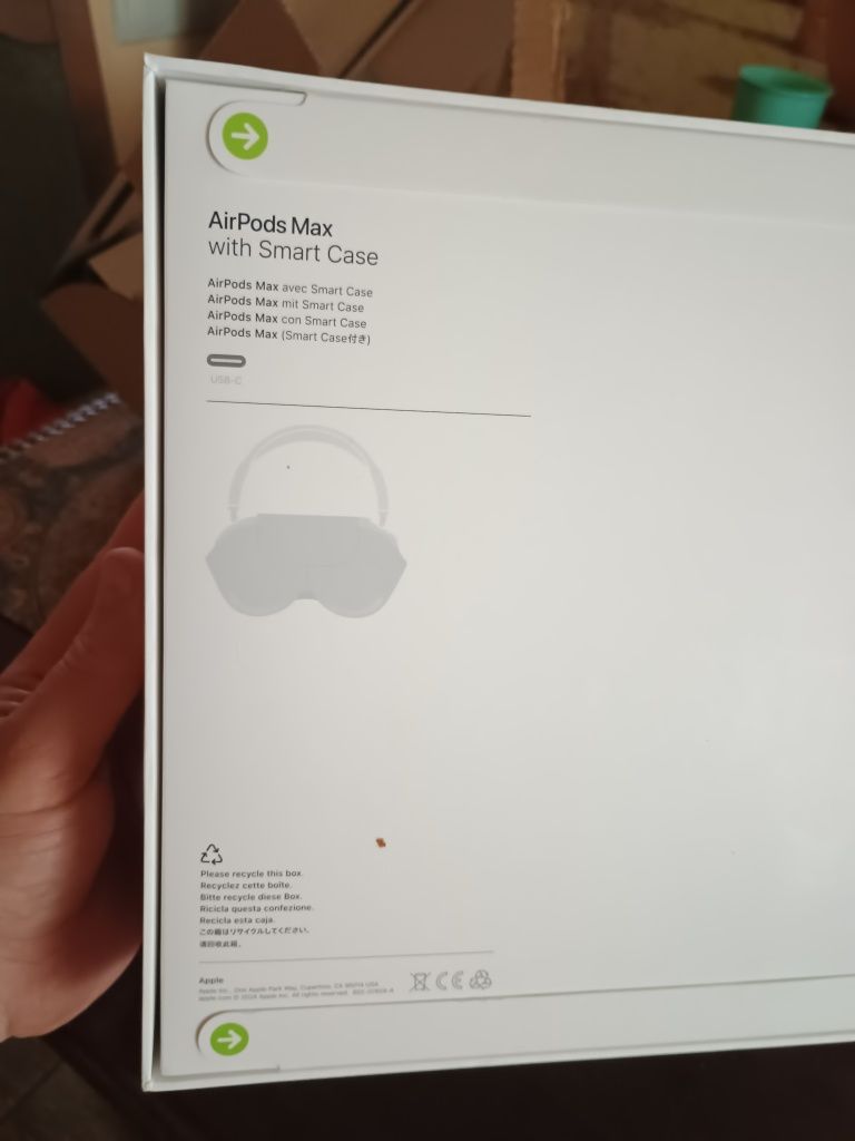 Продам ОРИГІНАЛЬНІ навушники Apple AirPods Max Blue MWW63ZE/A, НОВІ