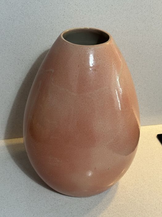 Pink ceramic vase