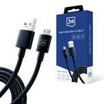 3MK Hyper Cable USB-A - Micro USB1.2m 5V 2,4A Czarny/Black Kabel