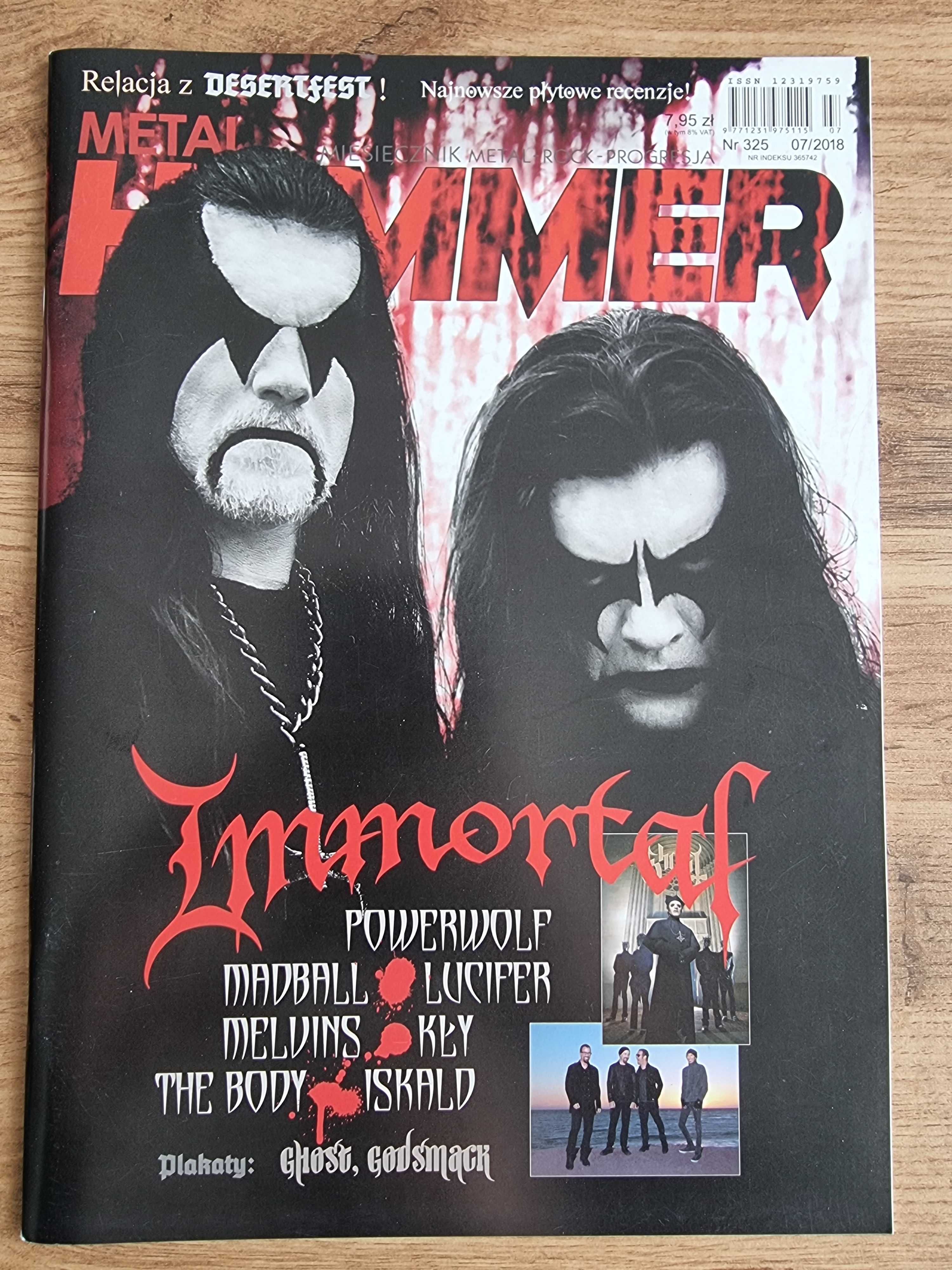 Metal Hammer 2018 - Immortal, Plakaty: Ghost i Godsmack