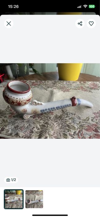 Фарфорова люлка