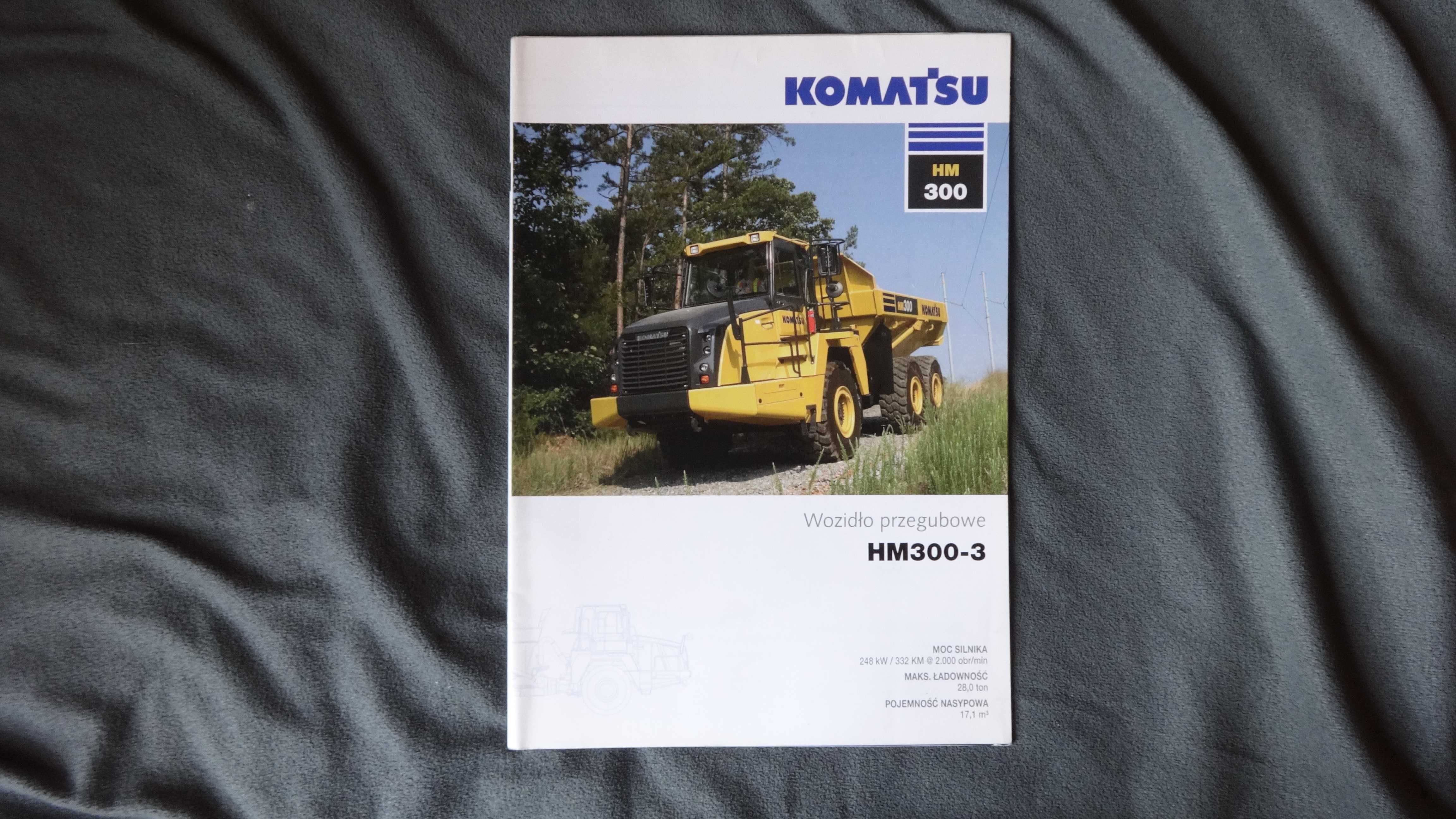 Prospekt Komatsu HM300 PL