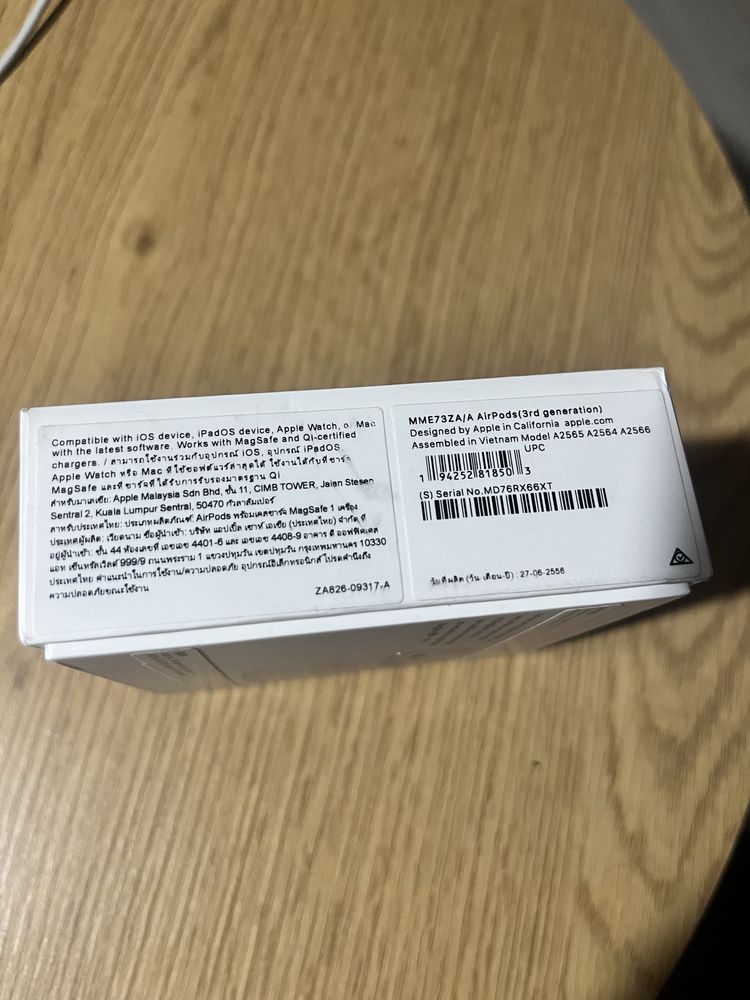 Навушники Airpods 3 (оригінал)