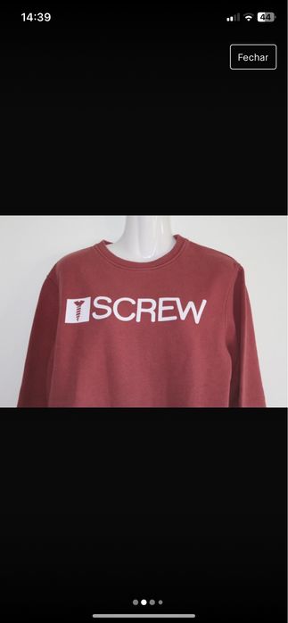 Sweat vermelha Screw