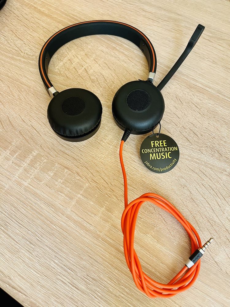 Навушники Jabra Evolve 40 stereo black