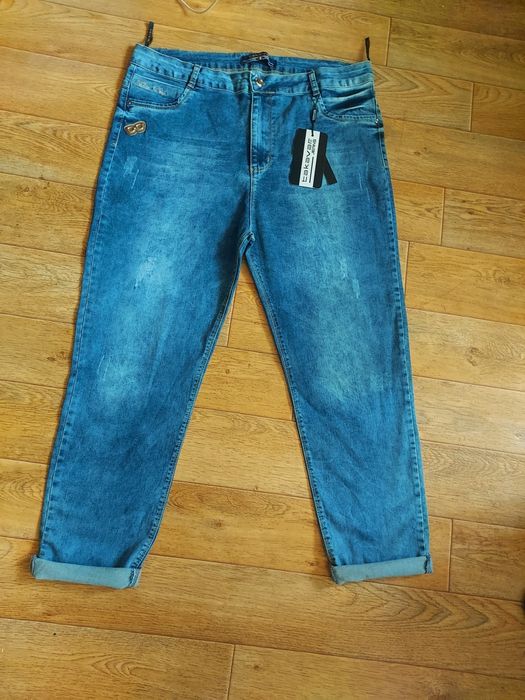 Супербаталы !модные джинсы Sassofono Takavar c вышивкой. 58-66