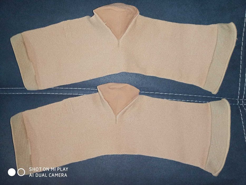 Носки компрессионные, SIGVARIS Cotton (Швейцария), размер S, беж