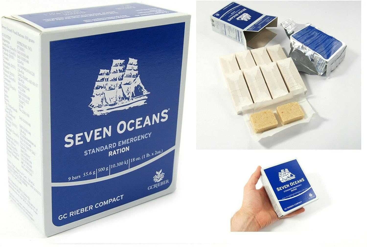 Сухпай, ИРП, Аварійне харчування Seven Oceans, 500 грамів. (2440 ккал)