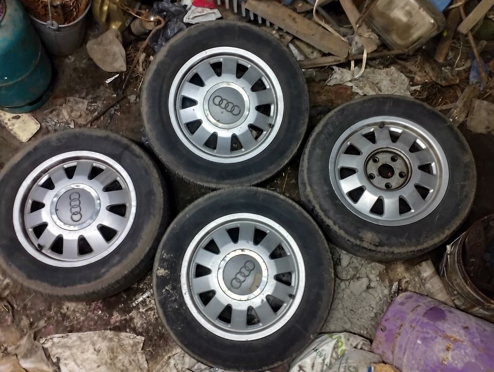 Sprzedam alufelgi 15 audi