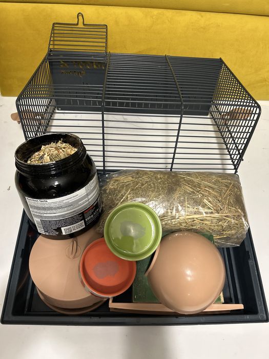 Klatka dla chomika, królika, świnki morskiej