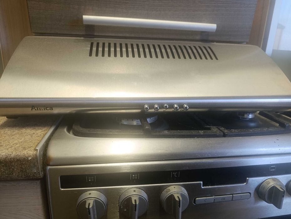 Okap kuchenny stalowy