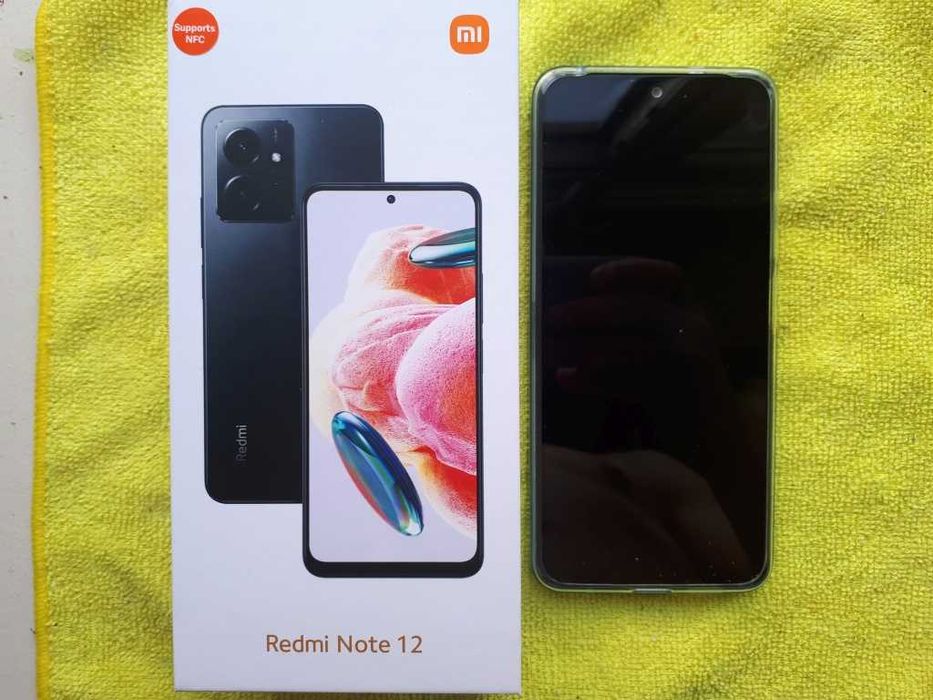 Xiaomi Redmi Note 12 4G 8/128/NFC Niebieski/Odblokowany/GWR 23 MSC