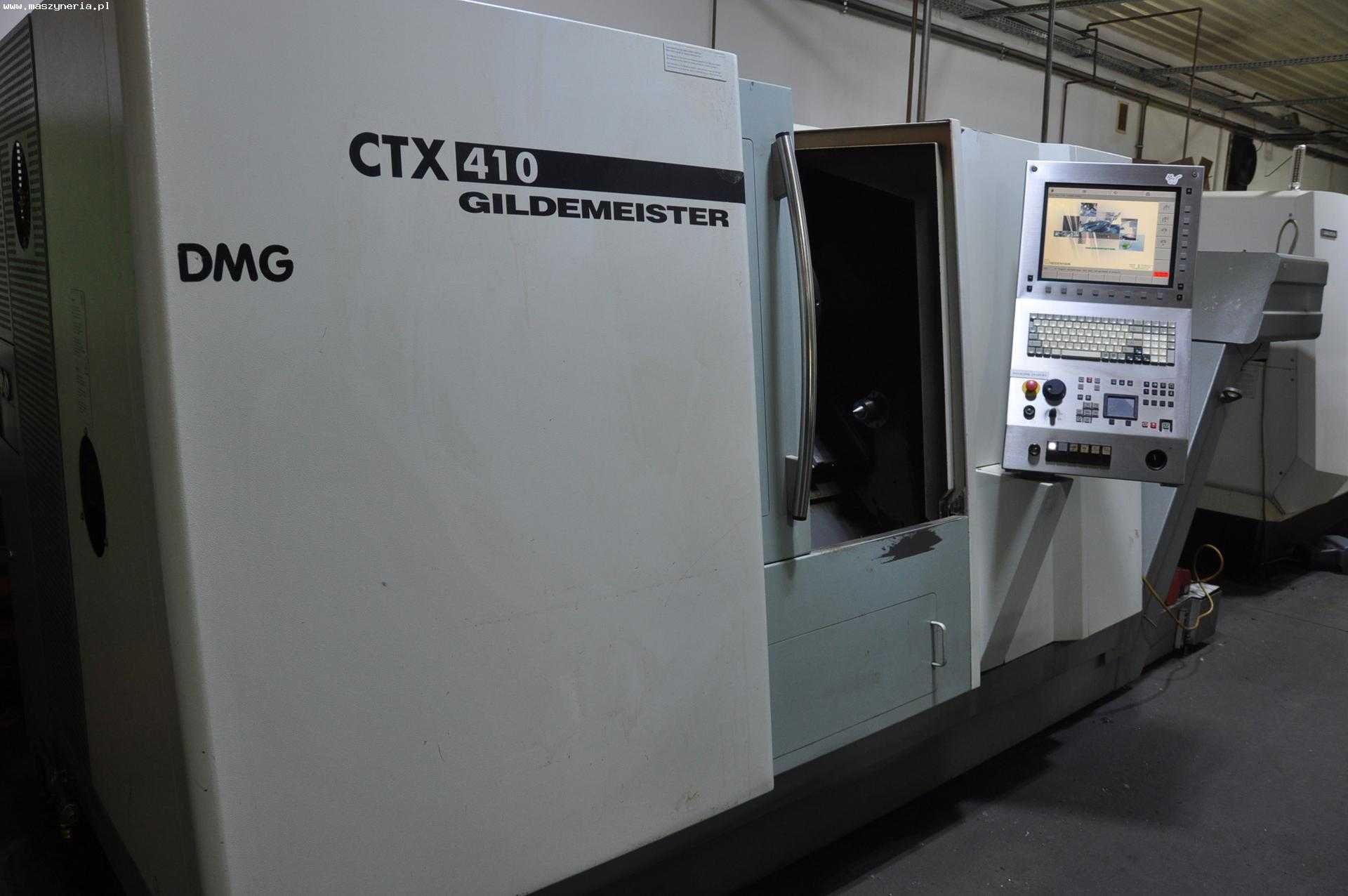 Centrum tokarskie CNC DMG GILDEMEISTER CTX 410