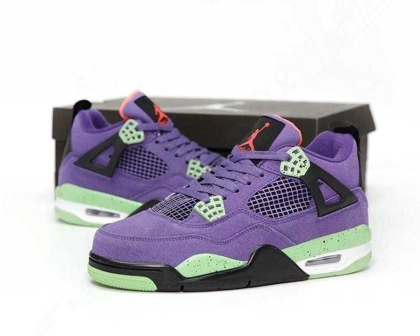 Мужские кроссовки Nike Air Jordan 4 Retro Canyon Purple 41-45 аир