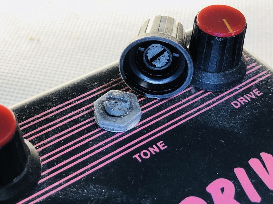 Efekt gitarowy - Over Drive Plus z lat 80-tych