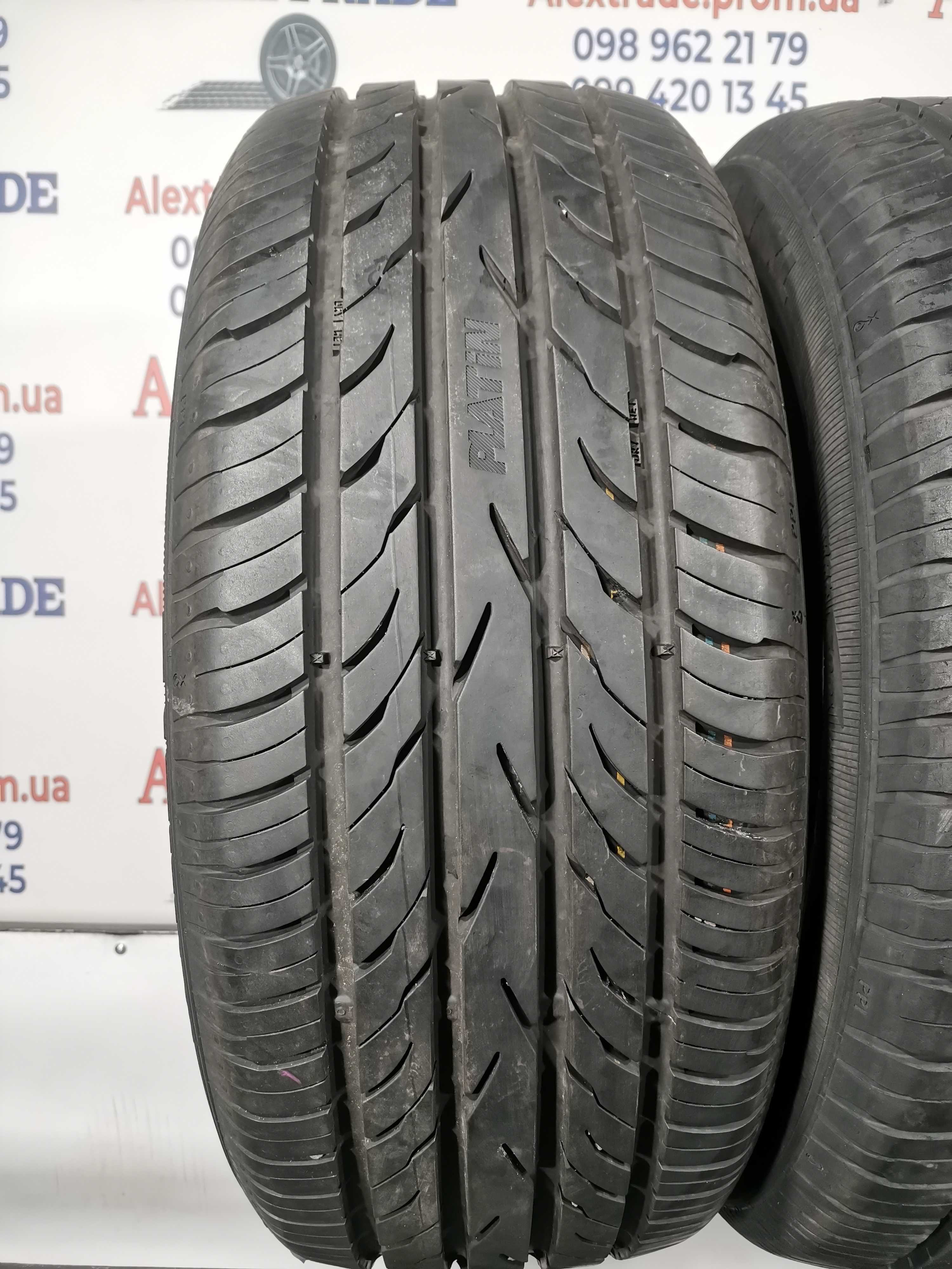 2 шт. 215/55 R17 Platin RP420 Summer літні шини б/у, 2023 рік