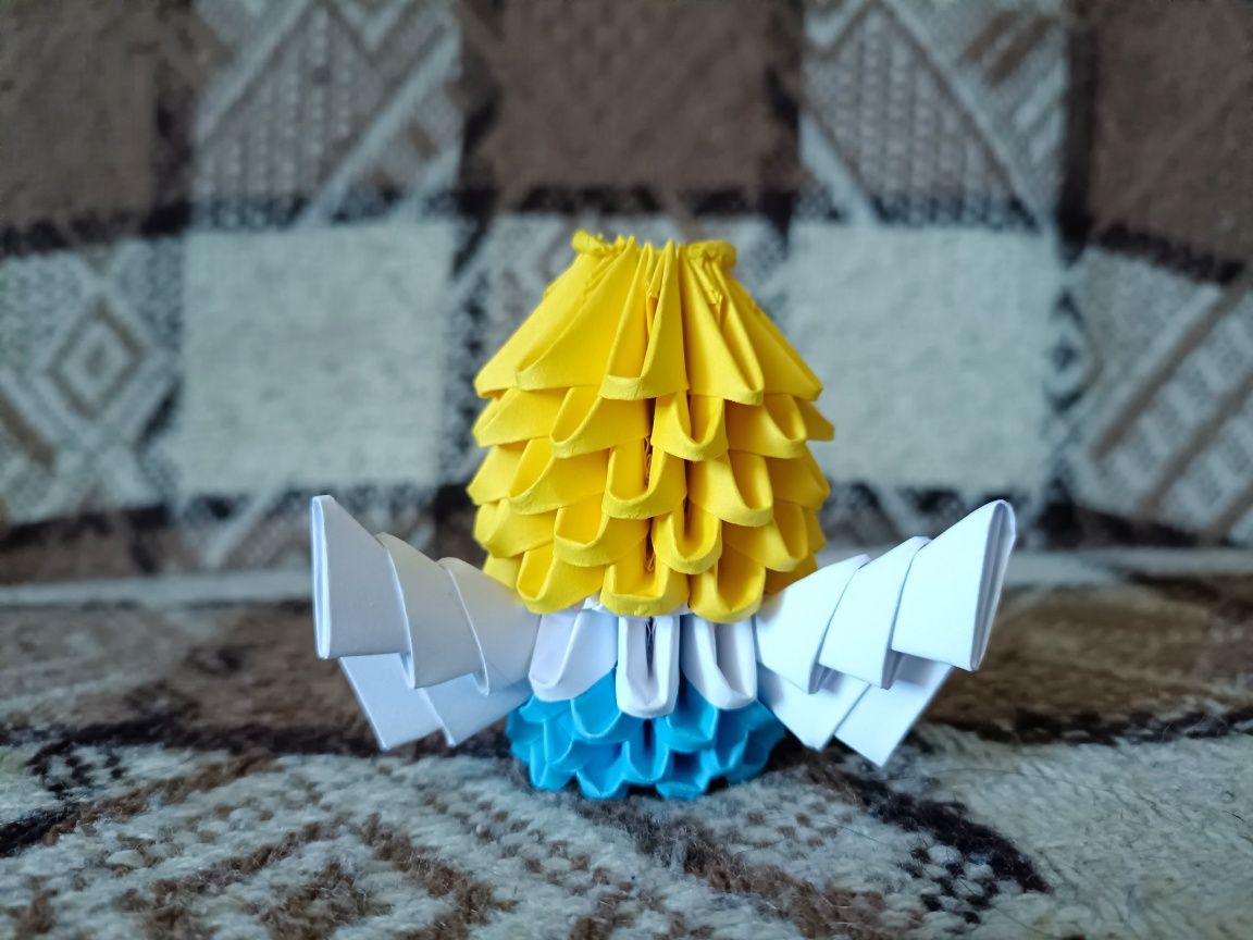 Mały Aniołek Origami Modułowe 3D