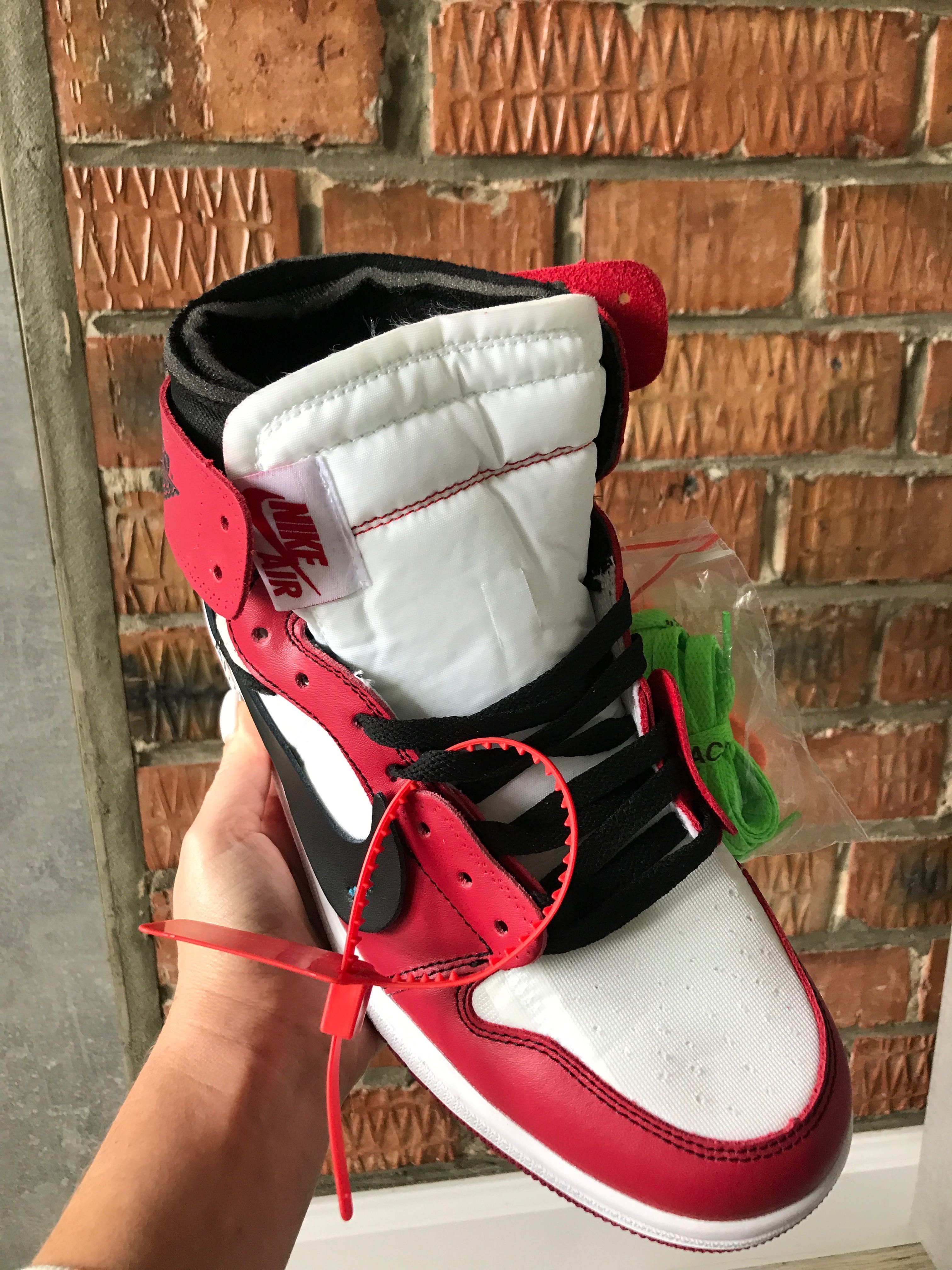 NIKE Air Jordan 1 „OFF-WHITE” Red”