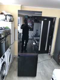 Холодильник самсунг чорне скло 2 метри