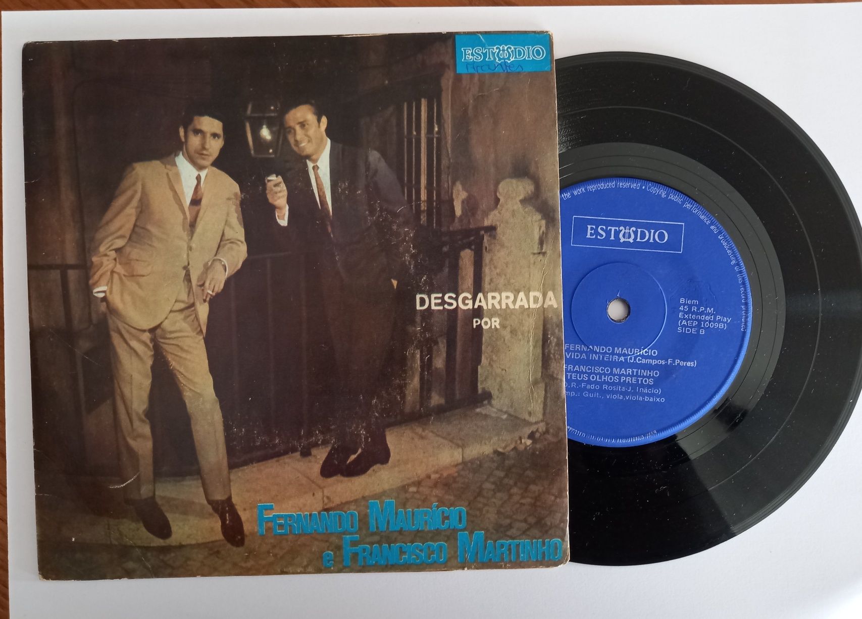 Desgarrada por Fernando Maurício e F. Martinho vinil