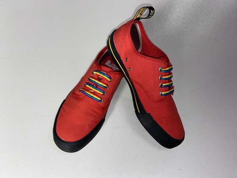 Кеди, мокасини dr martens canvas, оригінал, р-р 39, уст 25,5 см