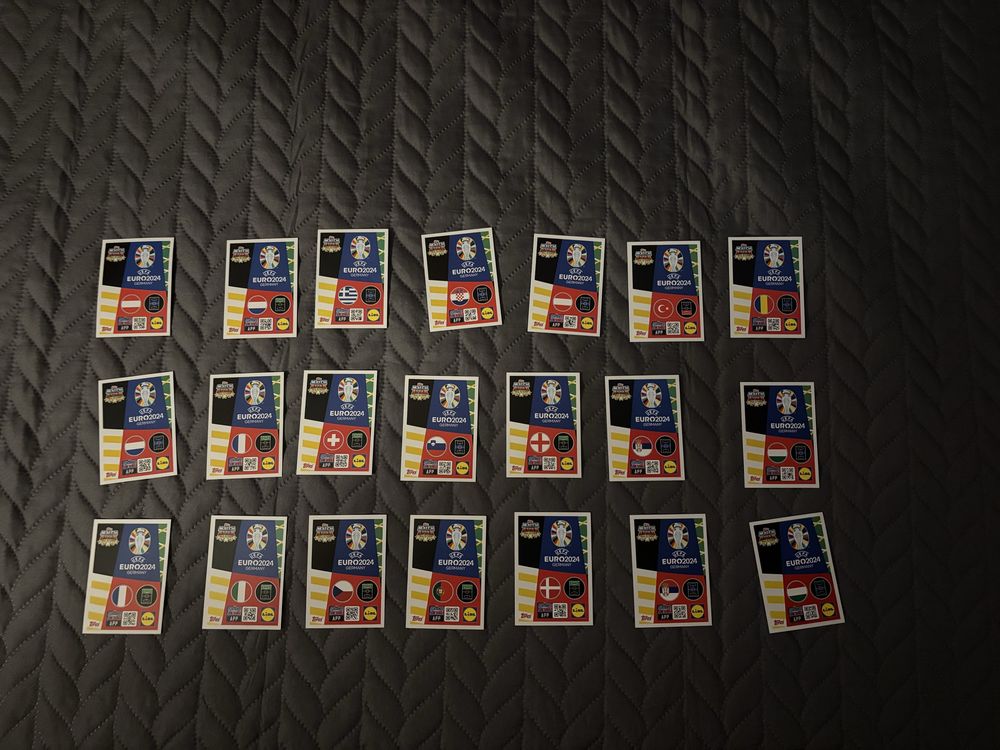 Cartas - Match Attax Lidl - Euro24