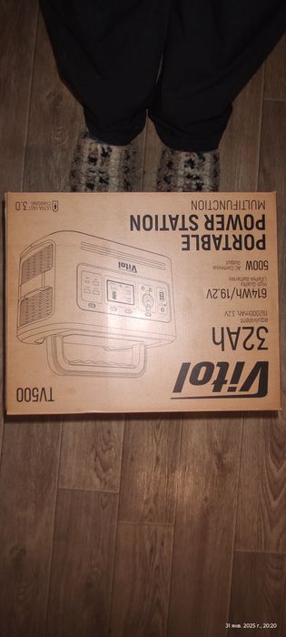 Автономная аккумуляторная станция, новая Vitol 600w