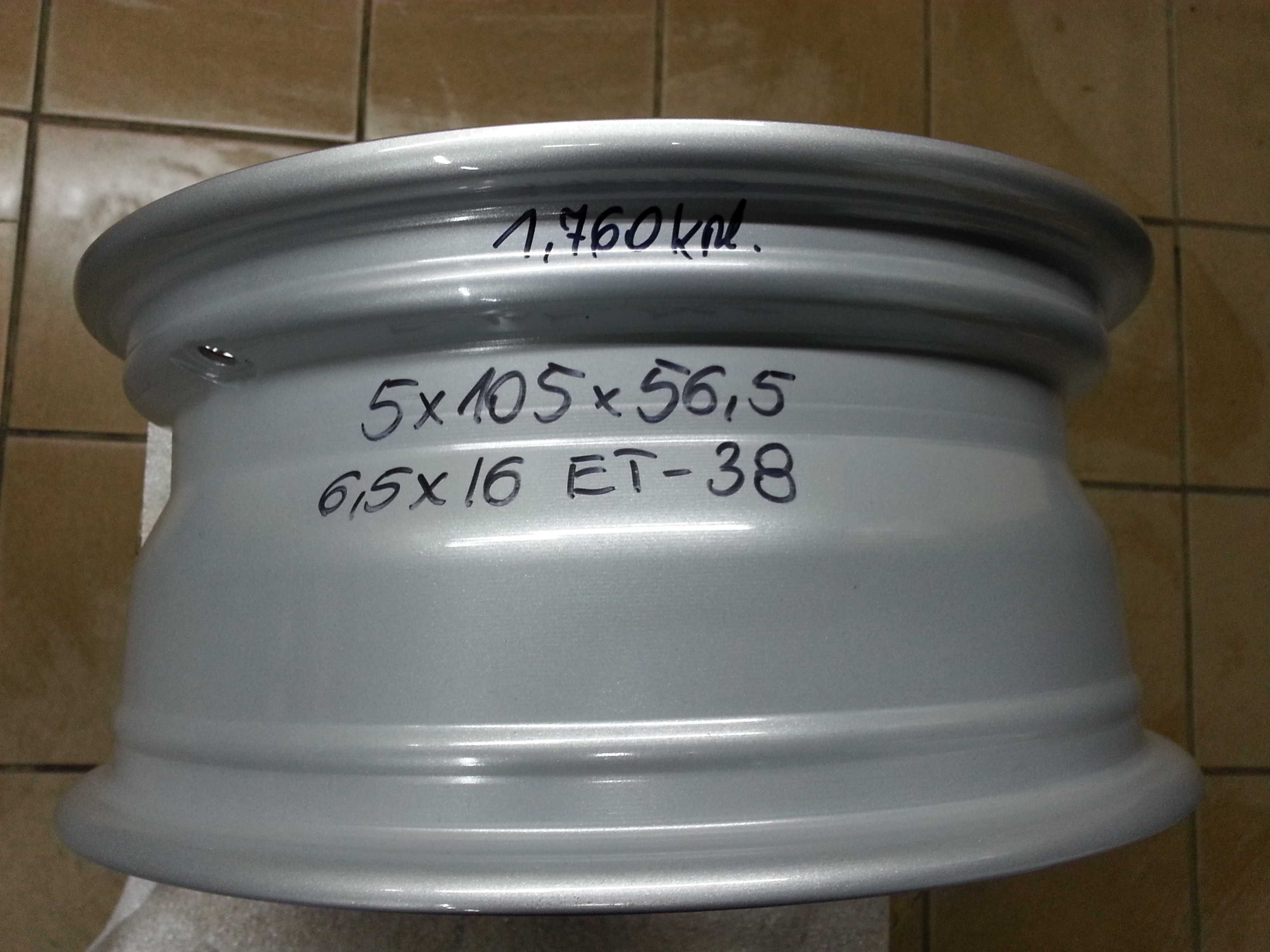 Felgi aluminiowe Opel Chevrolet 5x105 x56,5 6,5x16 ET-38 Anzio Split