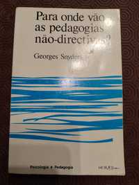 Para onde vão as pedagogias não diretivas