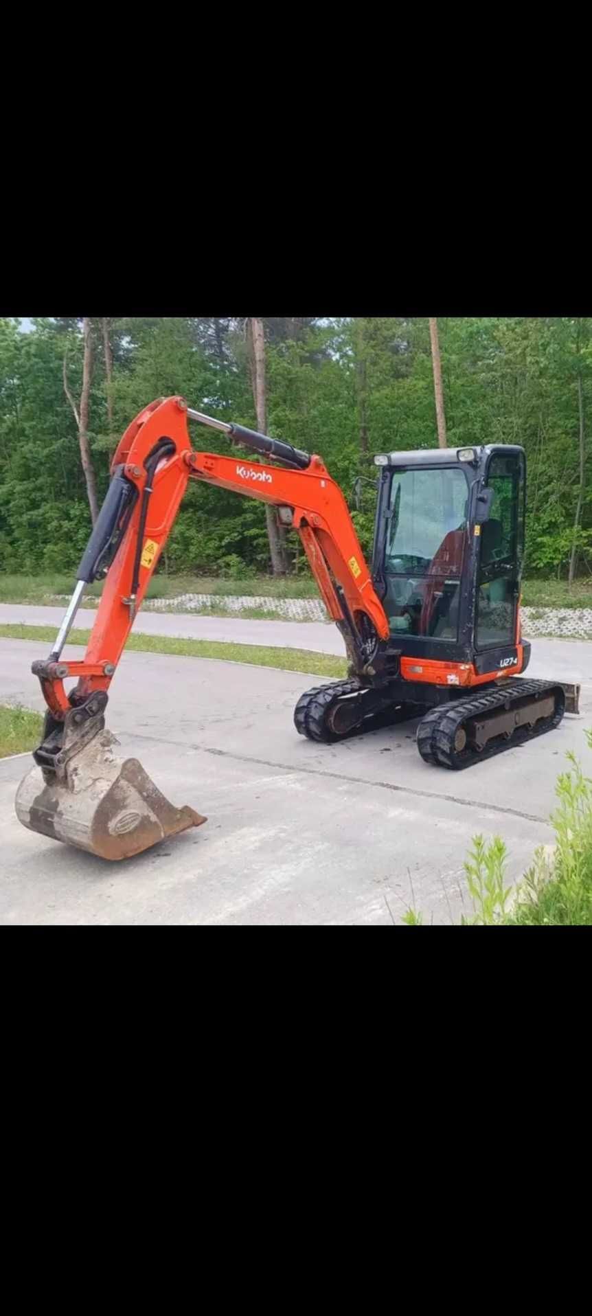 Minikoparka Kubota U27-4
