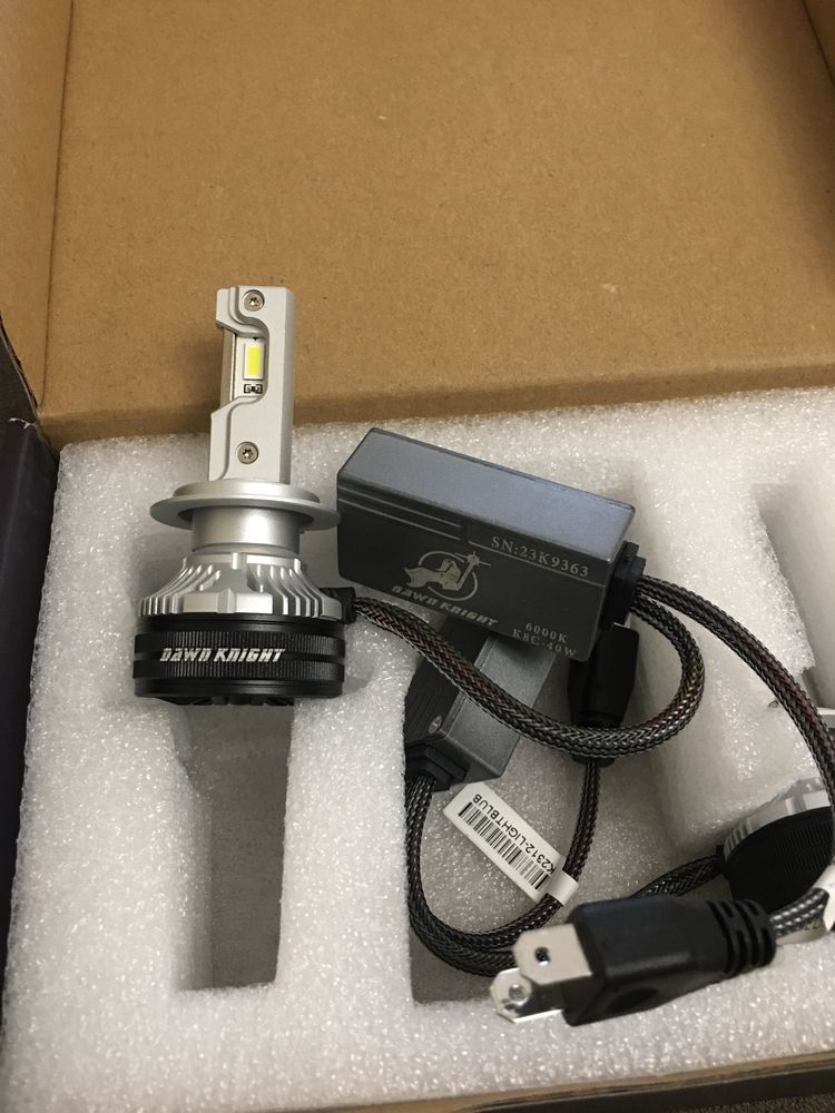 Led лампи DAWNKNIGHT K5C K8C 40W H8 H9 H11 HIR2, 6000K