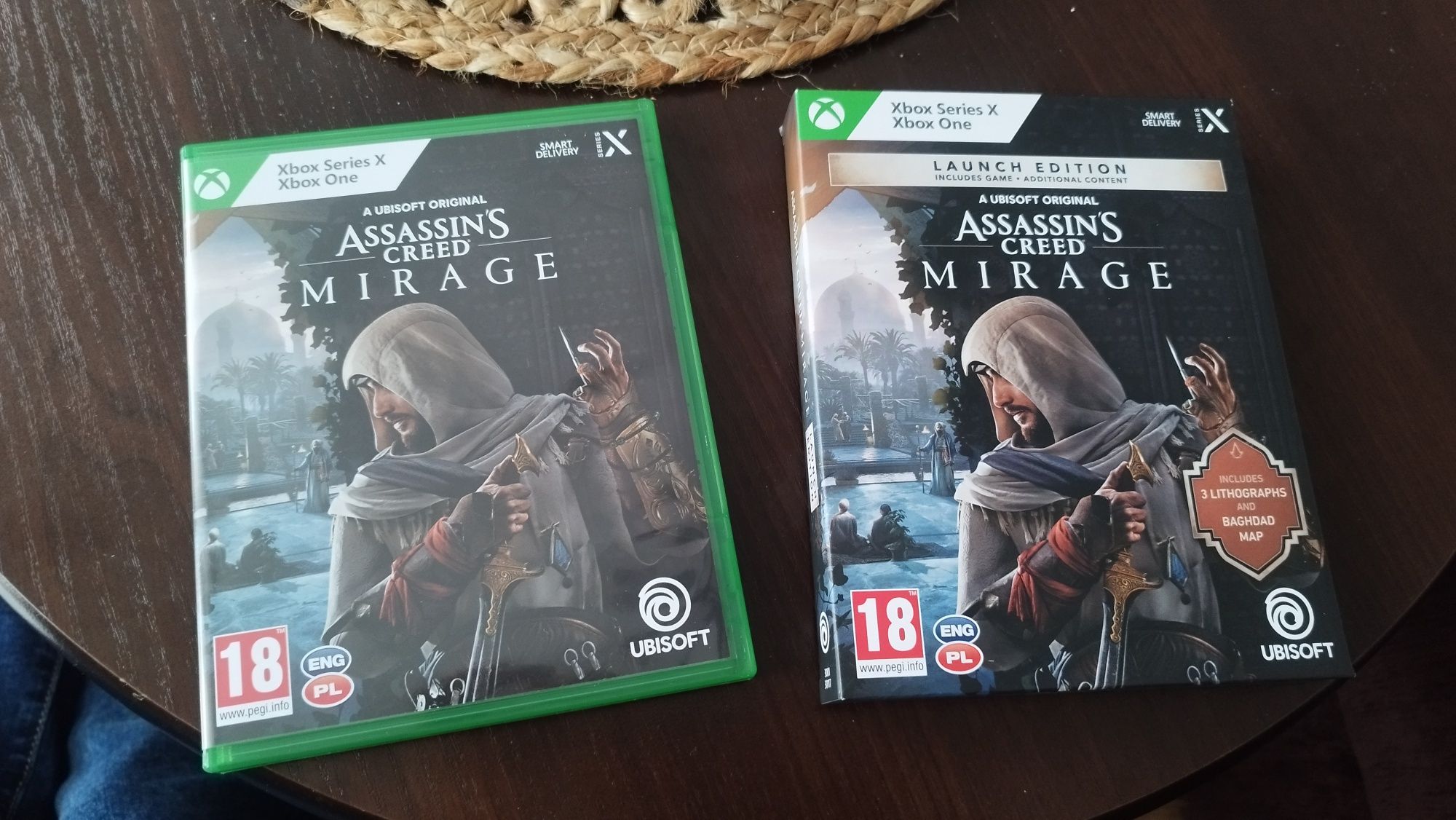Gra Assassin's Creed Mirage komplet. Xbox one .Jak nowa
