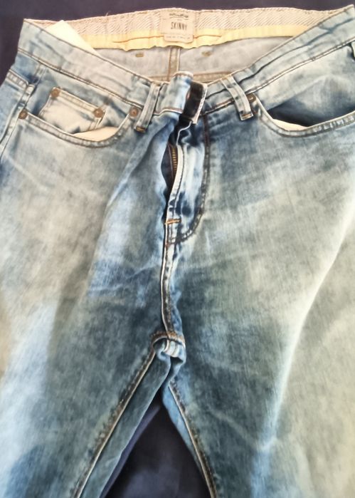 2 Calças de ganga azuis