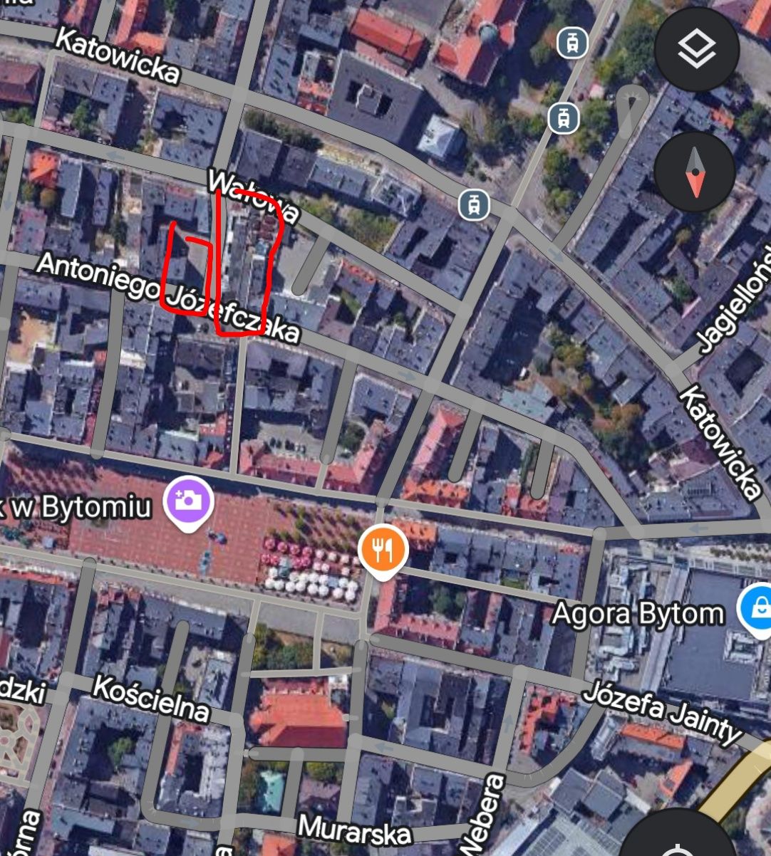 Możliwa zamiana. Sprzedam targowisko przy ulicy Rostka w Bytomiu 1400