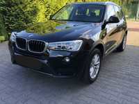 BMW X3 2.0D xDrive 190 KM, Pierwszy właściciel, salon PL, Stan idealny