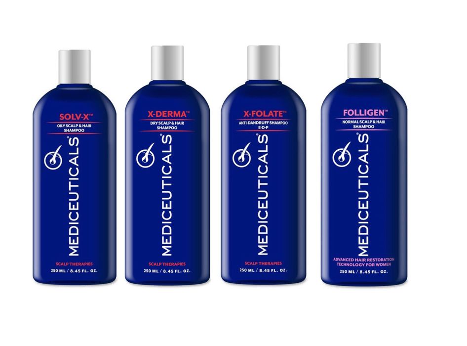 Mediceuticals шампунь , кондицыонер , сироватка , пілінг