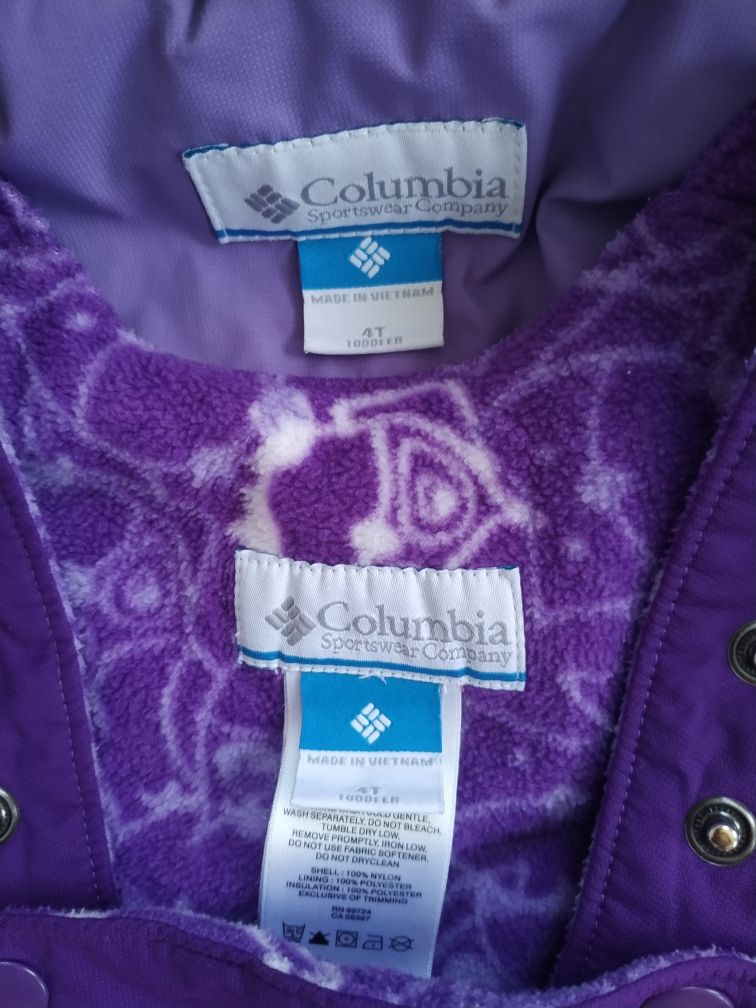 Костюм зимний Columbia куртка+ штаны р. 104