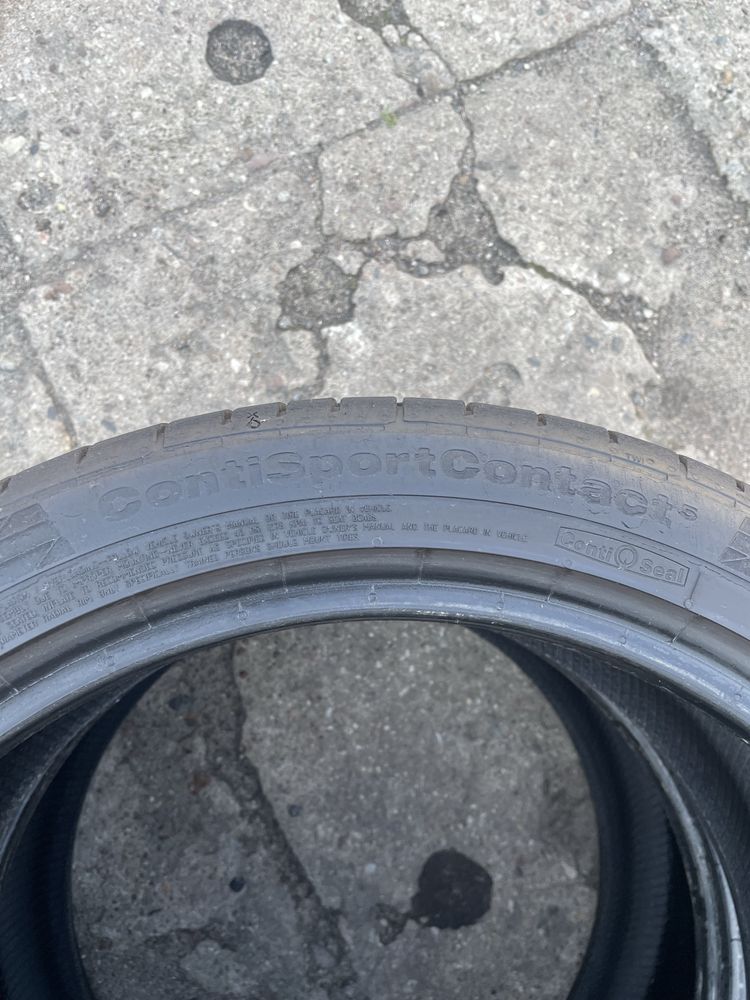 Opony Continental 235/40R18 ContiSportContact 5 - 2szt uzywane letnie