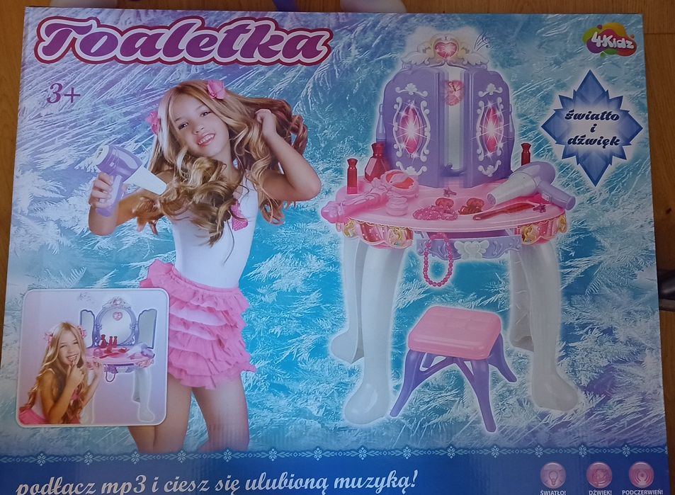 Toaletka z muzyczką