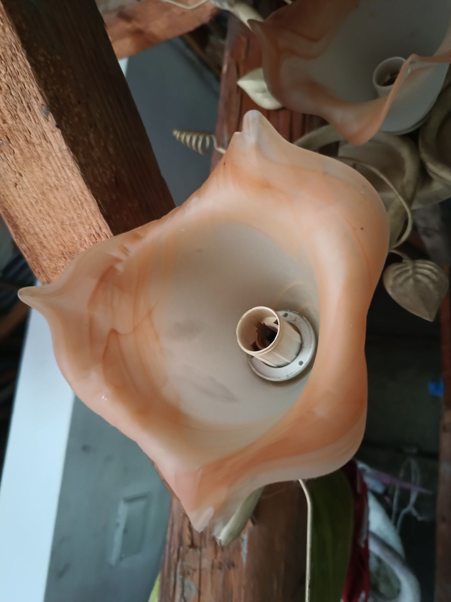 Żyrandol lampa światło