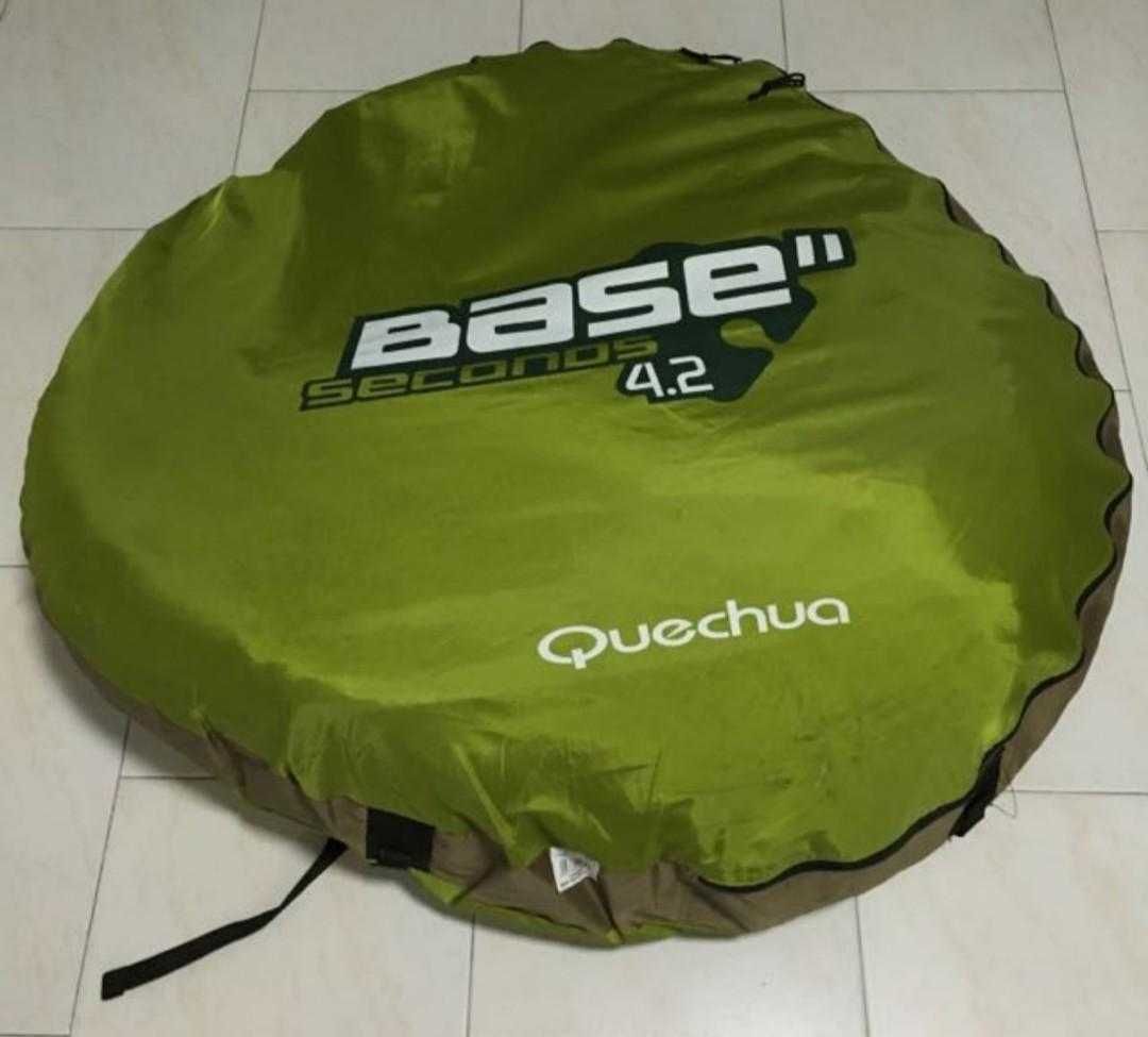 Tenda familiar Quechua base seconds 4.2