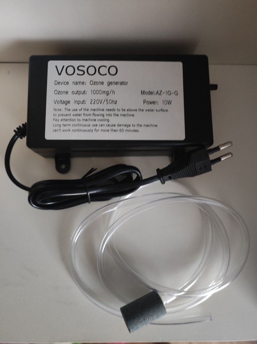 Nowy ozonator do żywności 1000mg. Generator ozonu